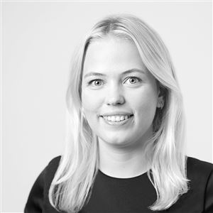 Medarbetare på Handelsbanken.