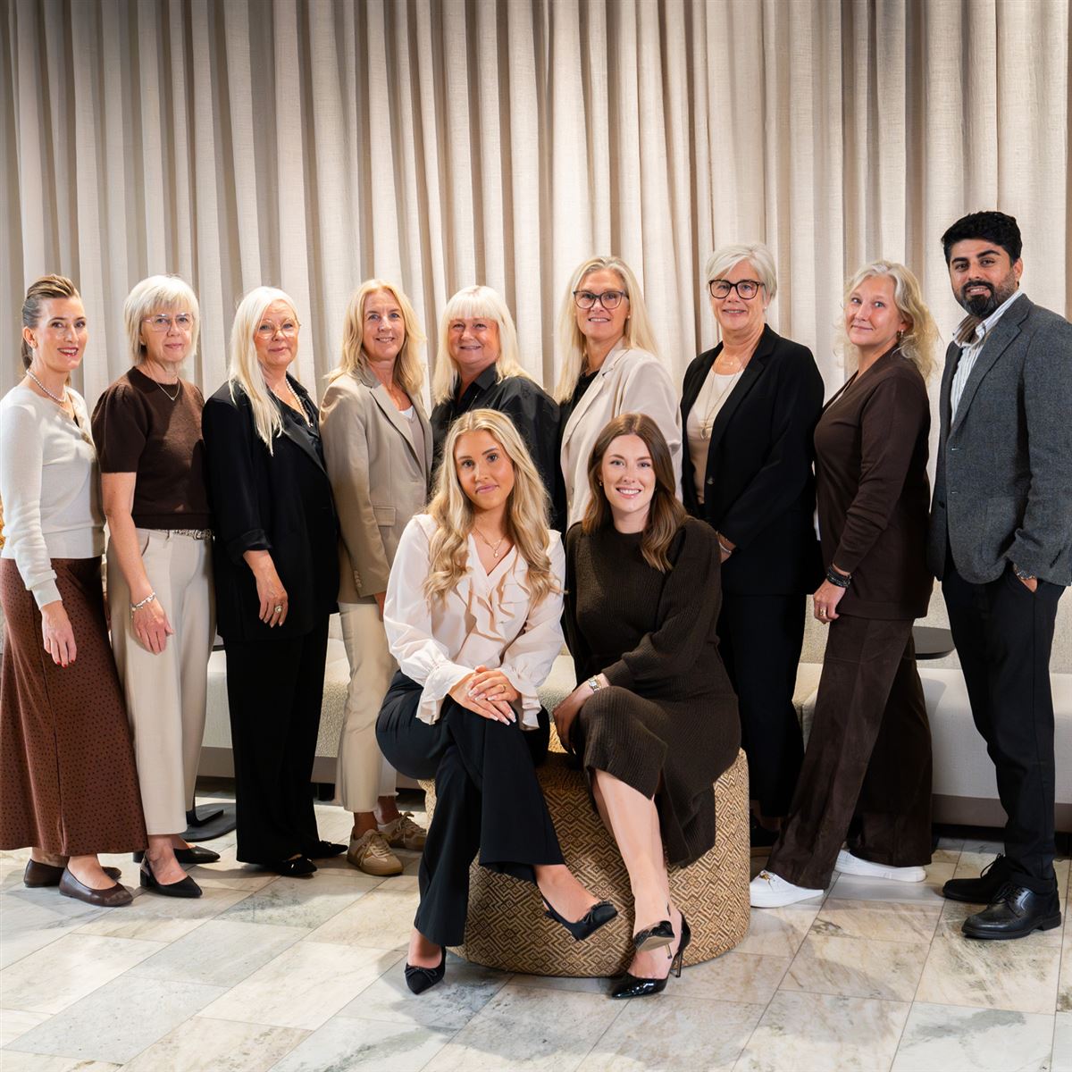 Gruppbild av bolåneteamet i Östergötland och Jönköping.