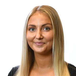 Medarbetare på Handelsbanken.