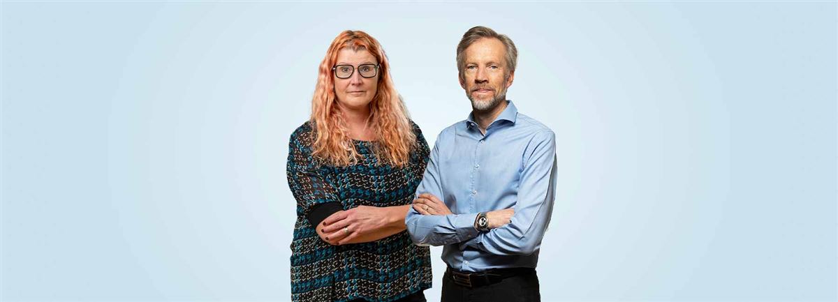 Två experter på pension 
