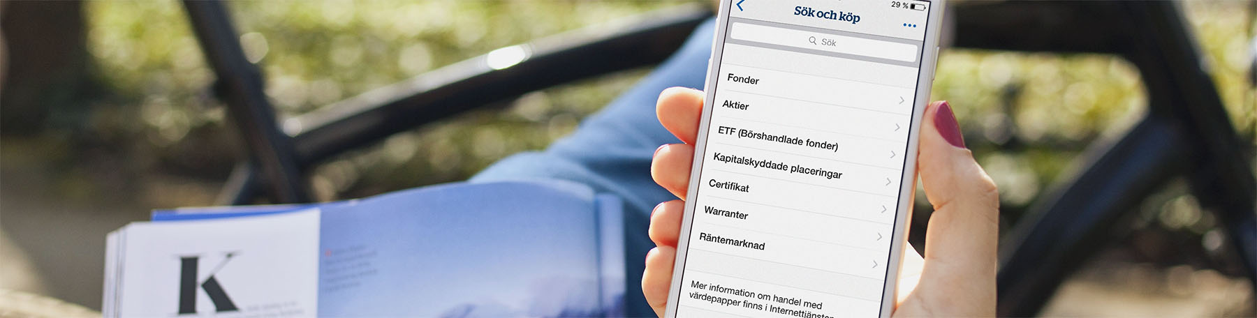 Handla aktier och andra värdepapper  Handelsbanken