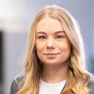 Medarbetare på Handelsbanken.