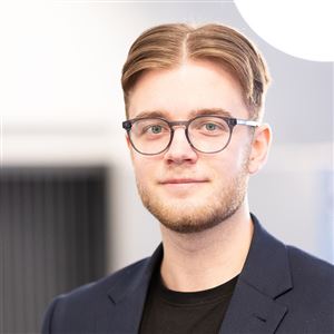 Medarbetare på Handelsbanken.