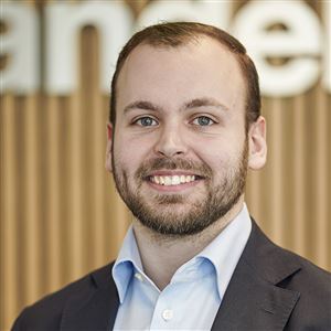 Medarbetare på Handelsbanken.