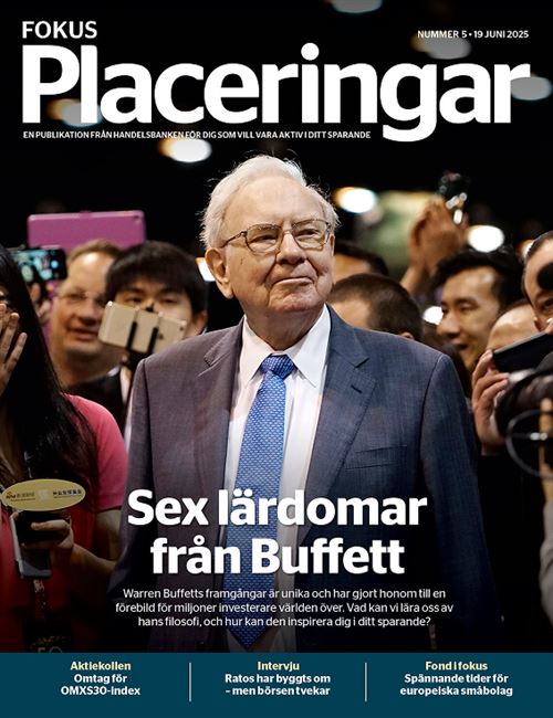 Senaste nummret av Fokus Placeringar.