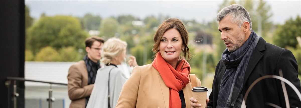 Grannar i en bostadsrättsförening