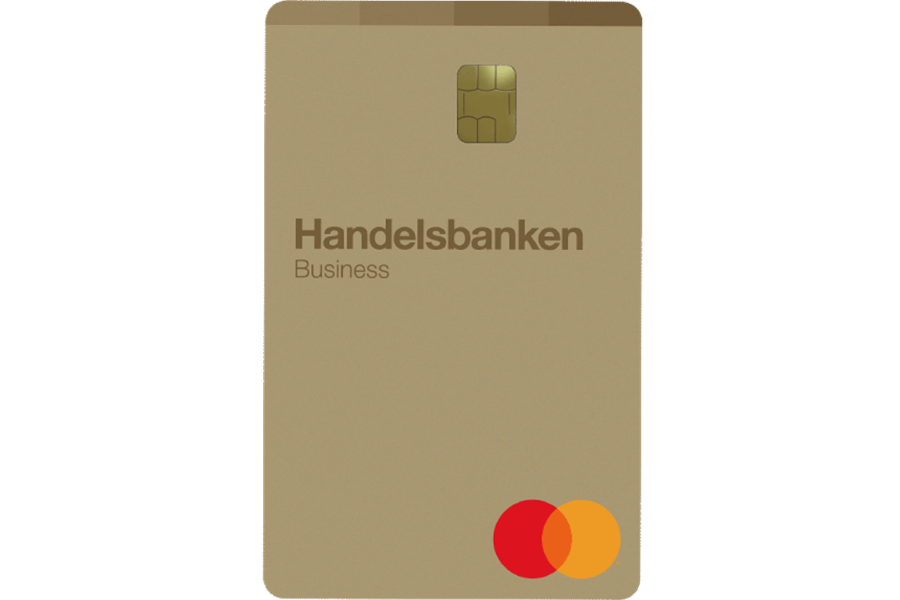 Bild på Business Card, ett kreditkort för företag.