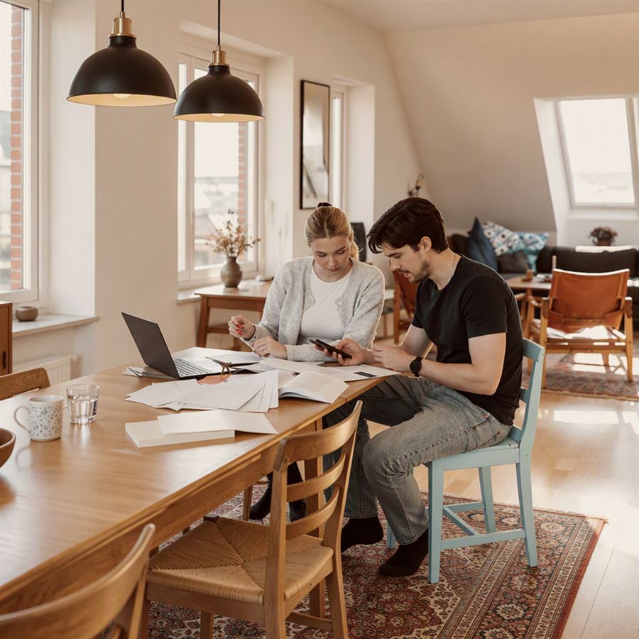 Medlemmar i en BRF diskuterar den pågående ombildningen.