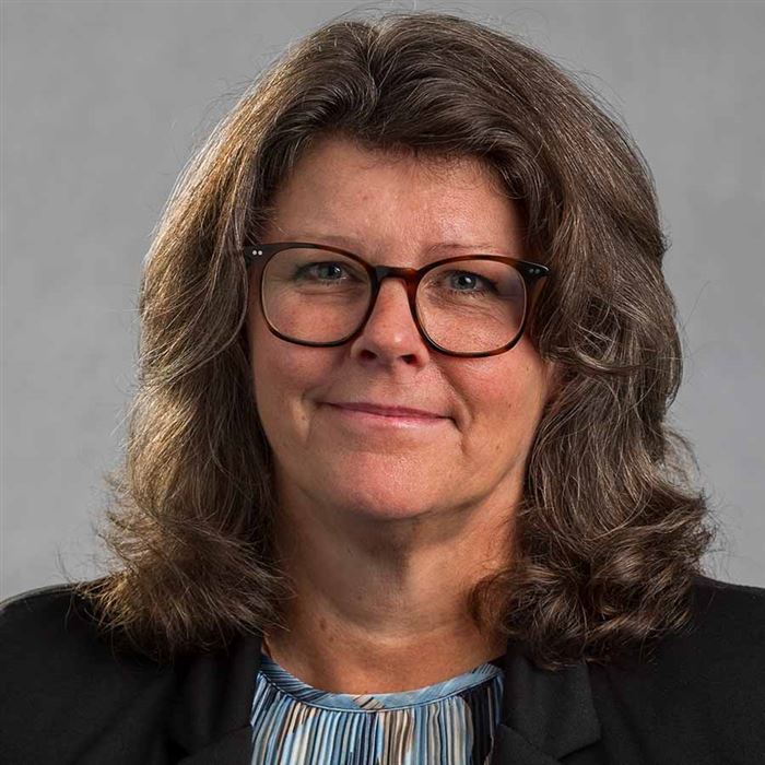 Porträttbild av kontorschefen.