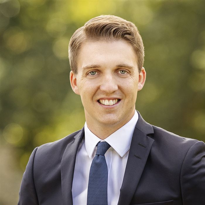 Porträttbild av kontorschefen.