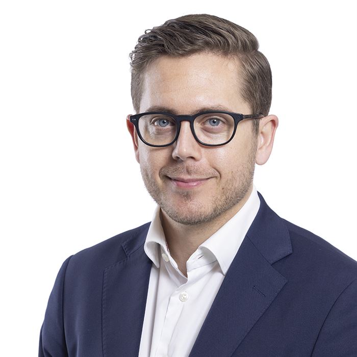 Porträttbild av kontorschefen.