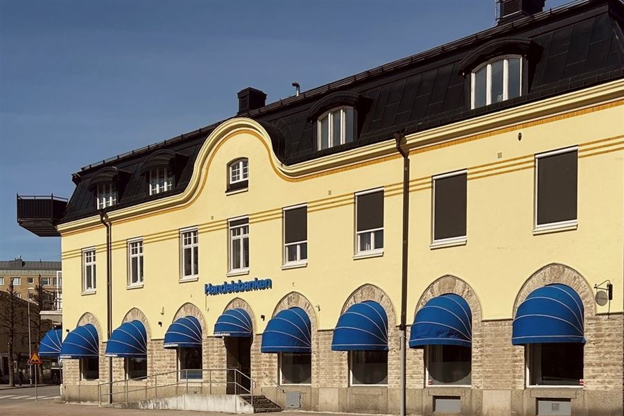 Utsidan av Karlskogas kontorslokal.