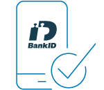 Icon with BankID logo checked
